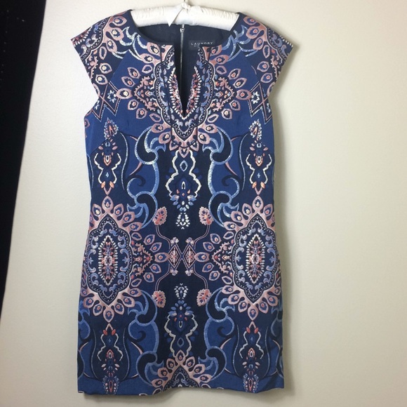 Laundry Ink Blot Sheath Dress - Picture 1 of 6
